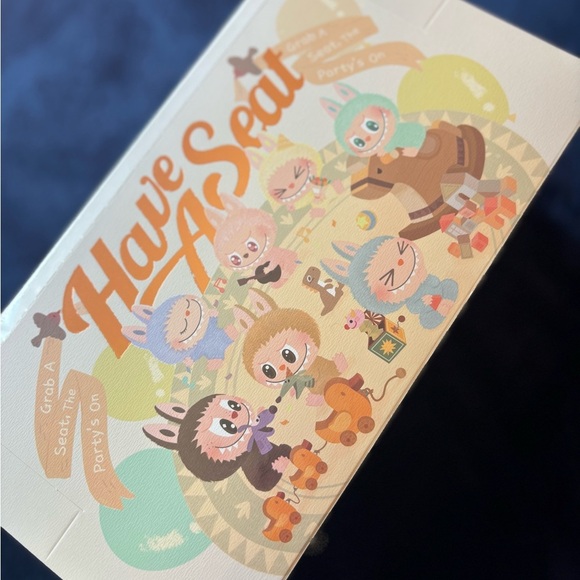 POP MART Other - SEALED Have A Seat Labubu